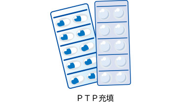 ＰＴＰ充填