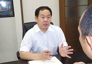 栃木県A社様インタビュー風景画像