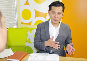 東京都R社様インタビュー風景画像